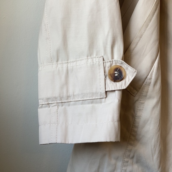 DKNY double breasted rain trench coat - Picture 3 of 9